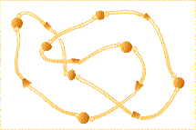 drawing of beads