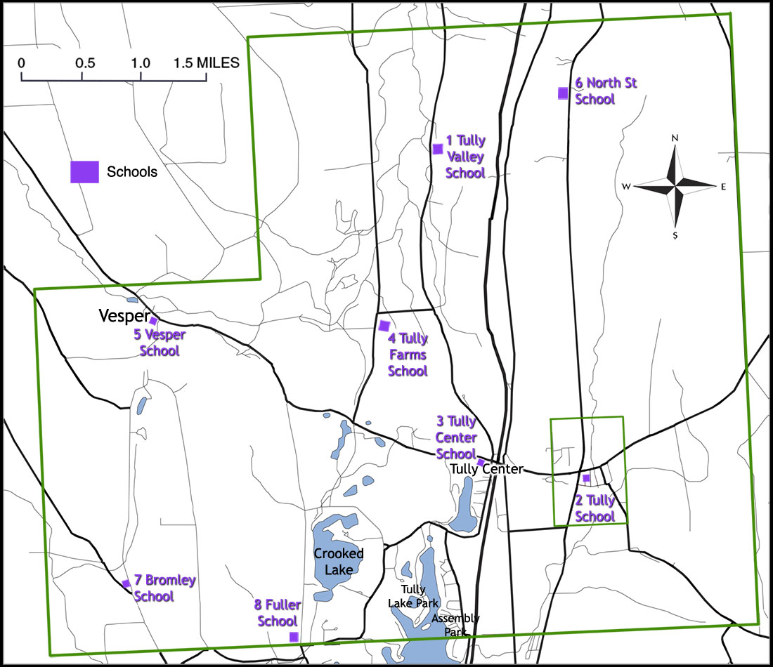 Image of Tully School District Lines