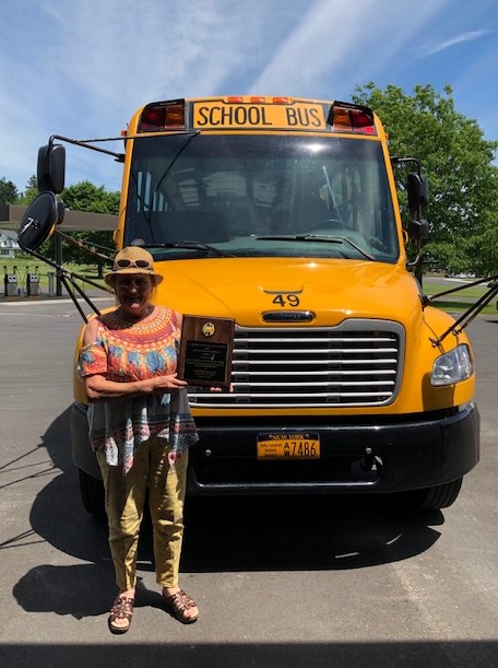Bus Driver Receives Award